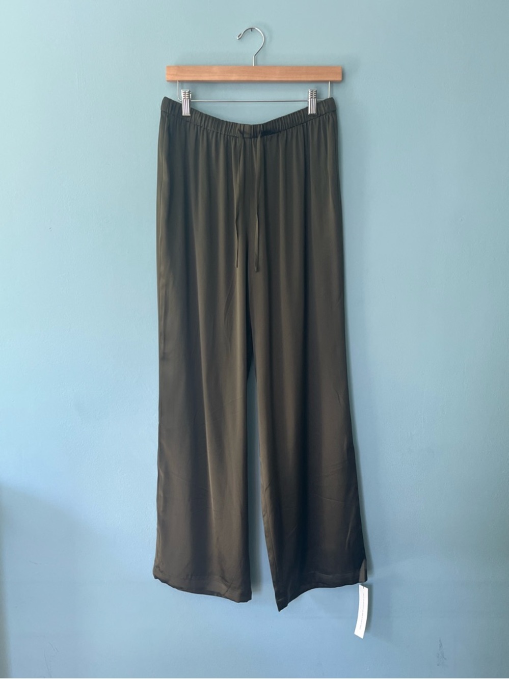 Reformation Olina 100% Silk Pants